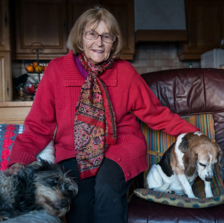 Janine Vogler, fondatrice de Animaux-Secours à Arthaz Janine Vogler, fondatrice de Animaux-Secours à Arthaz